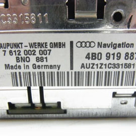 Navigation 4 Audi A6 Avant C5 B4 02- 4B0919887E Navirechner Navi BN0 881-Image2