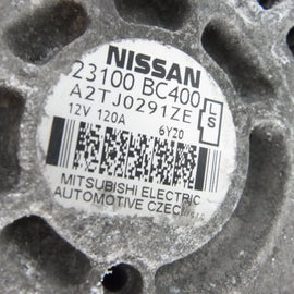 120A Lichtmaschine Nissan Micra Qashqai NV200 1.6 16V 23100BC400-Image2