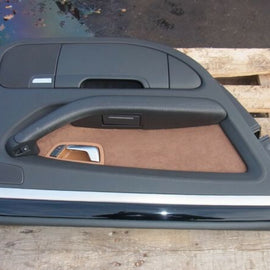 Türverkleidung Hinten Links Audi A8 S8 D3 4E Leder Braun Cappuccino 4E0868065-Image1