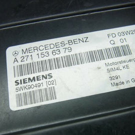 Steuergerät Motor MB 1,8L Kompressor CLK W209 E-Klasse OM271 A2711536379-Image2