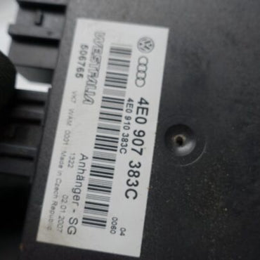 Steuergerät Ecu Anhängerkupplug AHK Westfalia Original Audi Q7 4L 4E0907383C-Image1