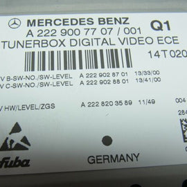 Tunerbox Digital Video A2229007707 AMG Mercedes S-Klasse Coupe W217 C217 MB 14--Image2