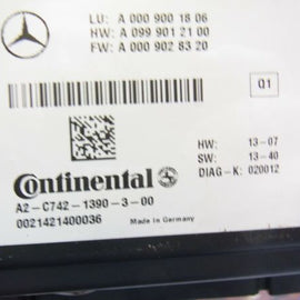 Steuergerät Abstandsensor A0009001806 Mercedes S-Klasse Coupe W217 C217 MB 14--Image2