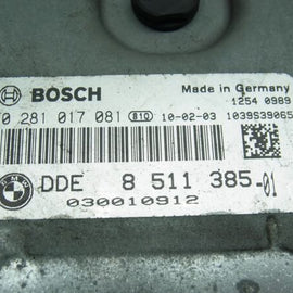 Motorsteuergerät ECU Bosch BMW 5er 530d F10 F11 180kW 245PS N57 8511385-Image2